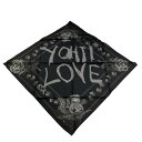 【中古】Y-3 Y-3 BANDANA スカーフ DY9343 ブラック サイズ:記載なし 【240725】(ワイスリー)