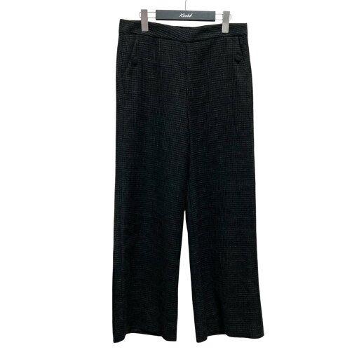 【中古】ok.soon monotone tweed wide pants ワイドパンツ ブラック サイズ:2 【240725】(オクスン) 【中古】ok.soon monotone tweed wide pants ワイドパンツ ブラック サイズ:2 【240725】(オクスン)