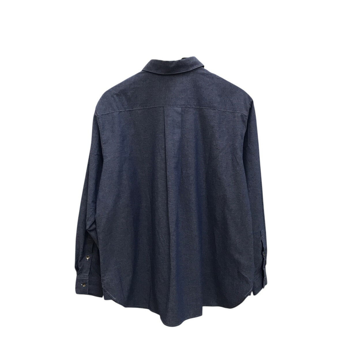 【中古】NAVE　×KUNIKO NEMOTO シャツ ブルー サイズ：1 【240725】（ネイブ）