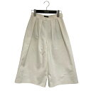 【中古】BARNEYS NEWYORK ウォッシャブル タックガウチョパンツ ガウチョパンツ 2220304 ホワイト サイズ:36 【240725】(バーニーズニューヨーク)(4)
