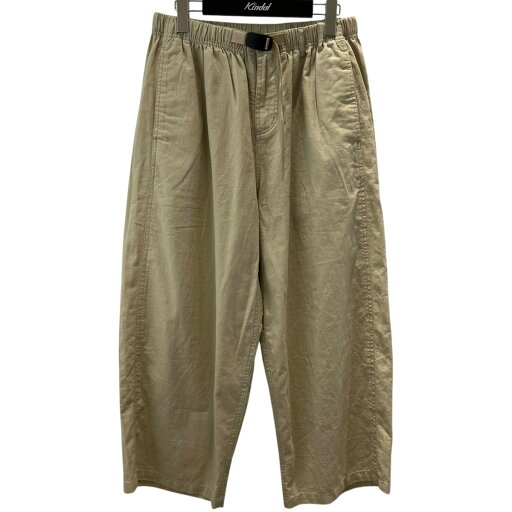 【中古】GRAMICCI クライミングワイドパンツ GLP4-S2074 ベージュ サイズ:Free 【240725】(グラミチ) 【中古】GRAMICCI クライミングワイドパンツ GLP4-S2074 ベージュ サイズ:Free 【240725】(グラミチ)
