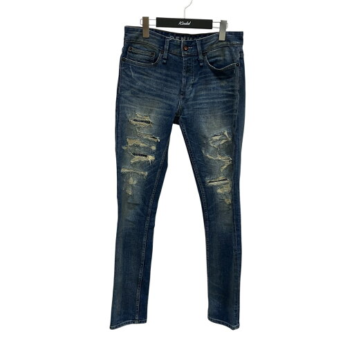 【中古】Denham RAZOR ダメージデニムパンツ インディゴ サイズ:28 【250725】(デンハム) 【中古】Denham RAZOR ダメージデニムパンツ インディゴ サイズ:28 【250725】(デンハム)