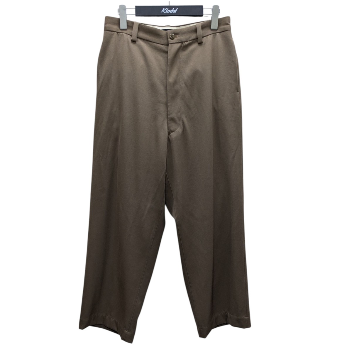 【中古】MADISON BLUE 25SS ハイウエストチノパンツ ブラウン サイズ:03(XS) 【250725】(マディソンブルー)
