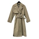 【中古】ZARA 撥水加工ベルト付きトレンチコート トレンチコート 8073 038 704 ベージュ サイズ:M 【250725】(ザラ)(4)