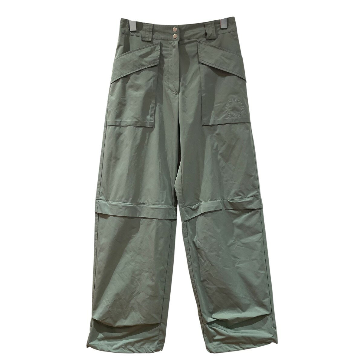 【中古】Martin Kim　ナイロンショガ—パンツ グリーン サイズ：S 【250725】（マーティン キム）