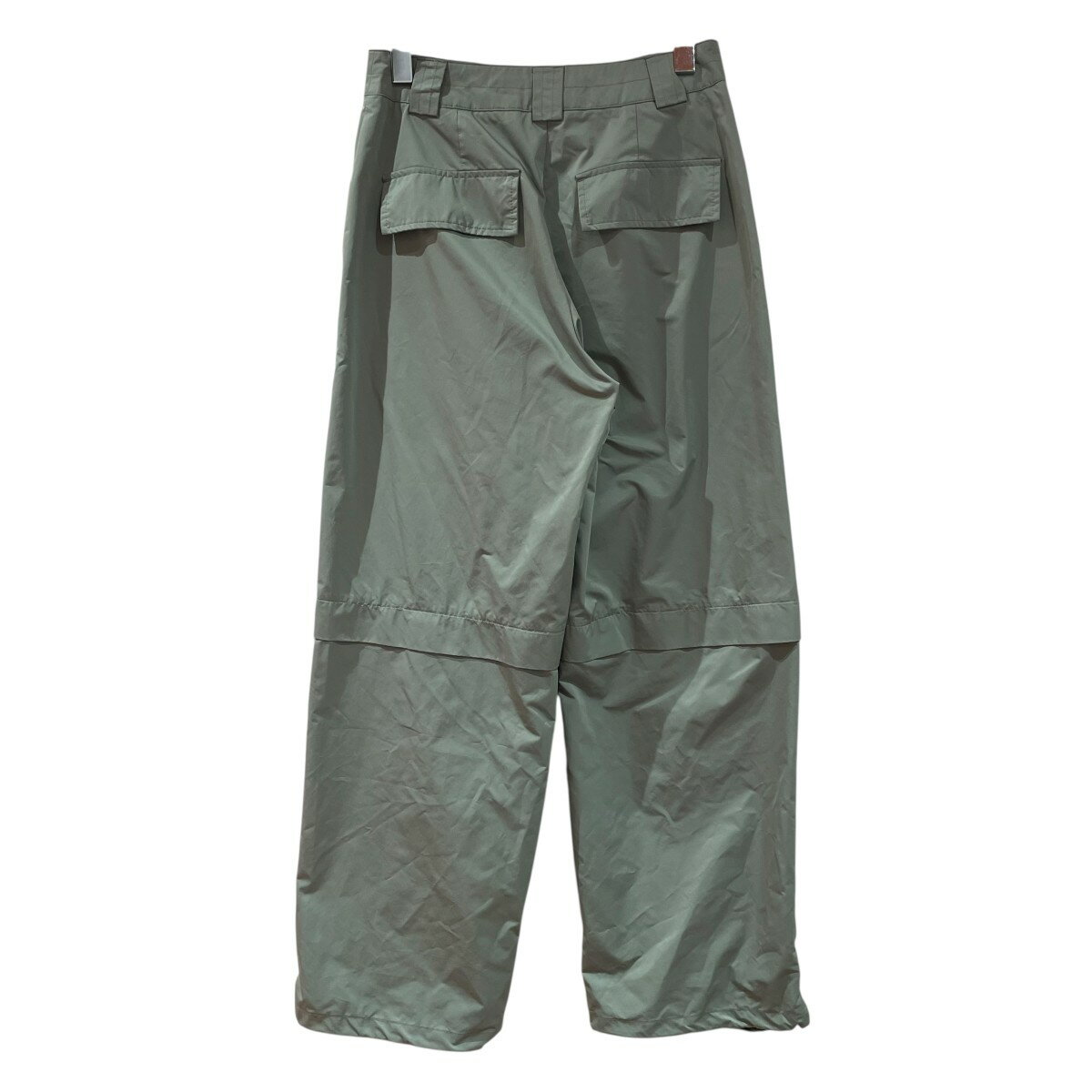 【中古】Martin Kim　ナイロンショガ—パンツ グリーン サイズ：S 【250725】（マーティン キム）