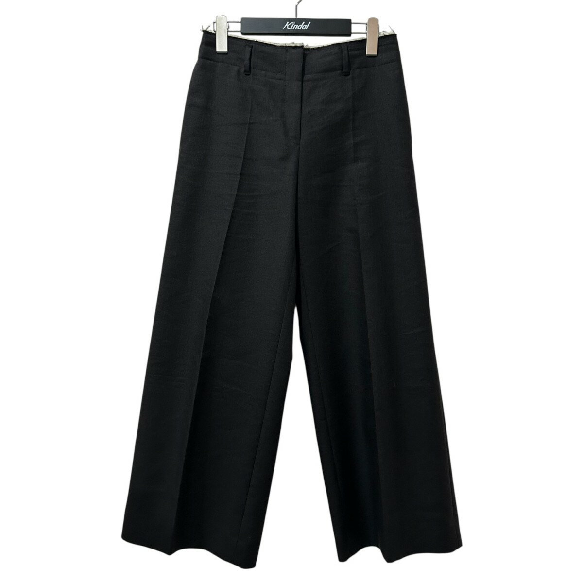 【中古】DES PRES 2025SS ローウエストパンツ 22-04-51-04108 ブラック サイズ:34 【260725】(デプレ)