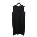 【中古】SACRA ノースリーブワンピース 118607041 ブラック サイズ:38 【260725】(サクラ)