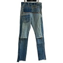 【中古】TAKAHIROMIYASHITA TheSoloIst.リメイクデニムパンツ インディゴ サイズ:46【価格見直し】