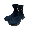 【中古】BALENCIAGA BBロゴソックススニーカー 654532 ブラック サイズ:26.5 【260725】(バレンシアガ)