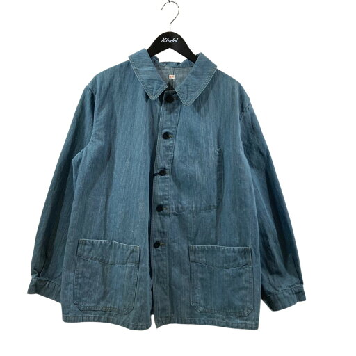 【中古】OUTIL VESTE THIERS L.INDIGO ジャケット ブルー サイズ:2 【260725】(ウティ) 【中古】OUTIL VESTE THIERS L.INDIGO ジャケット ブルー サイズ:2 【260725】(ウティ)