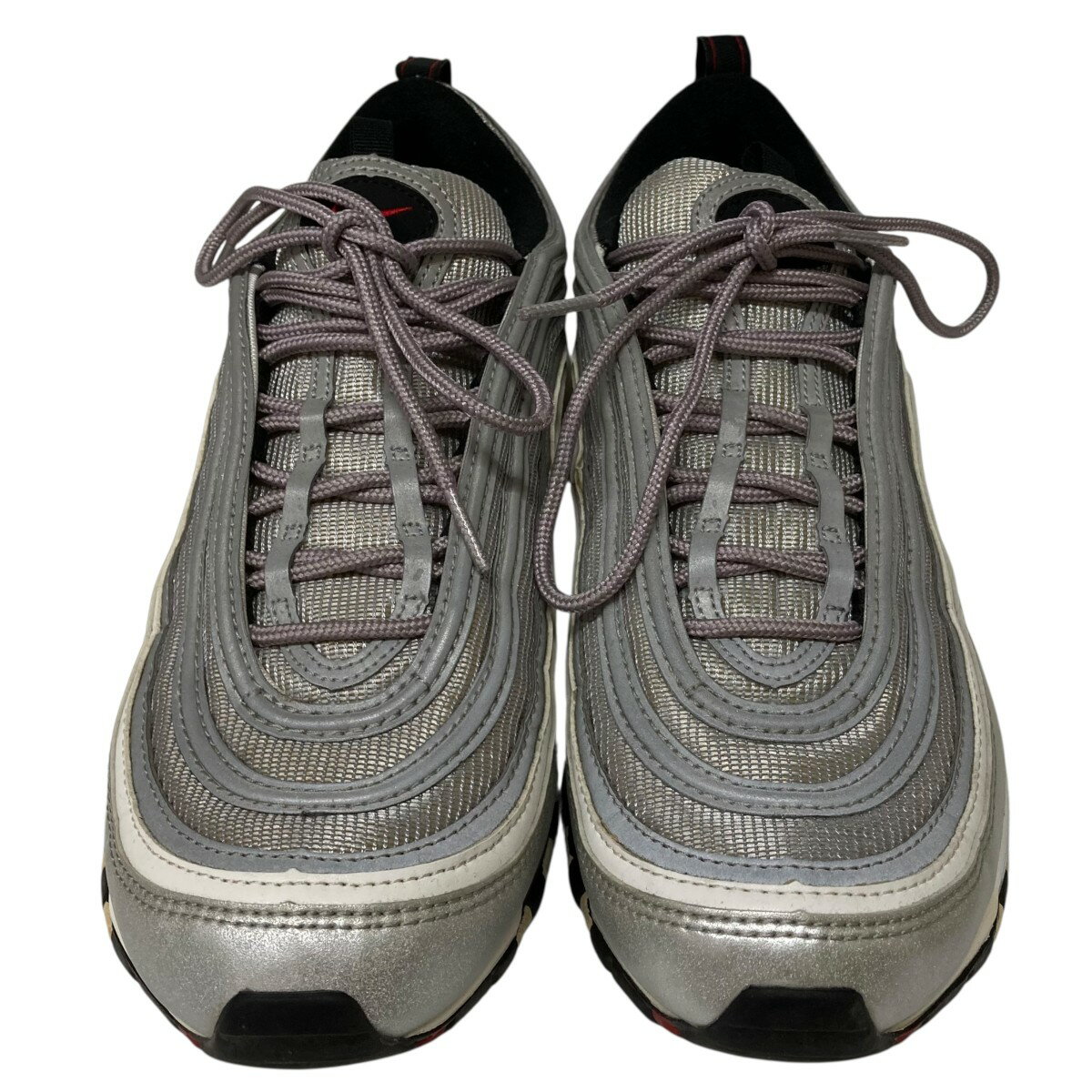 【中古】NIKE　OG METALLIC SILVER スニーカー 884421-001 グレー サイズ：28.5cm 【270725】（ナイキ）