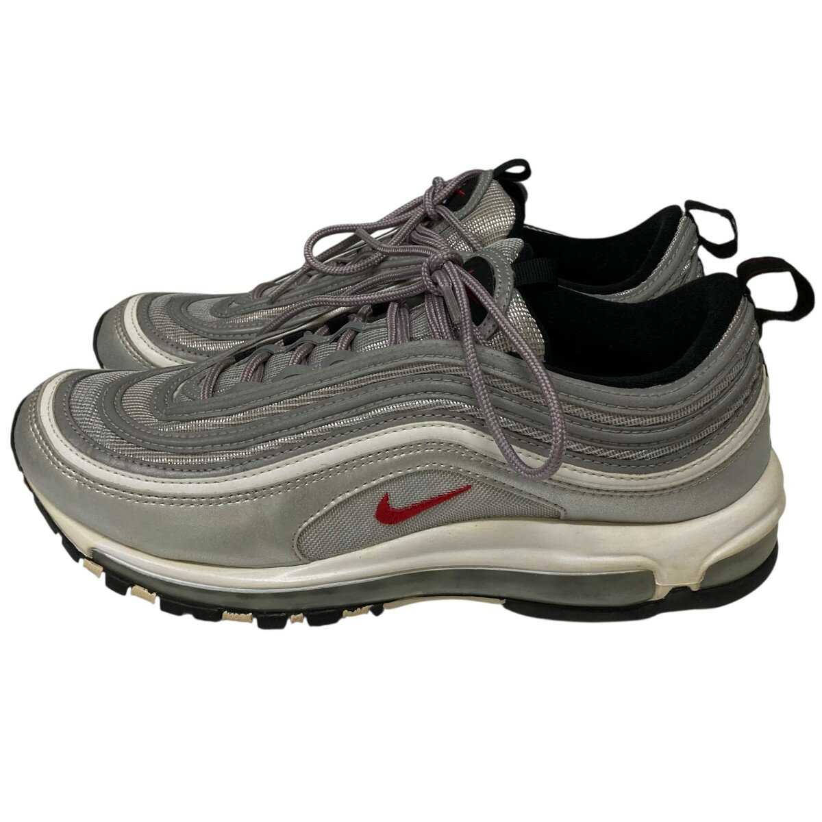 【中古】NIKE　OG METALLIC SILVER スニーカー 884421-001 グレー サイズ：28.5cm 【270725】（ナイキ）