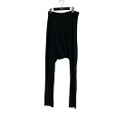 【中古】RICK OWENS LILIESサルエルレギンス ブラック サイズ:40【価格見直し】