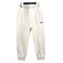 【中古】VOTE MAKE NEW CLOTHES×VERMEIL par iena 別注スウェットパンツ スウェットパンツ 22SS-0050VM ホワイト サイズ:M 【280725】(ボートメイクニュークローズ×ヴェルメイユパーイエナ)