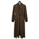 【中古】Sonny Label20AW ダマスクプリントワンピース LA06-26K017 ブラウン・ブラック サイズ:フリーサイズ【価格見直し】