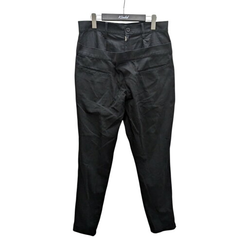 【中古】LIMI feu ダブルウエストパンツ LO-P02-006 ブラック サイズ:S 【290725】(リミフゥ) 【中古】LIMI feu ダブルウエストパンツ LO-P02-006 ブラック サイズ:S 【290725】(リミフゥ)