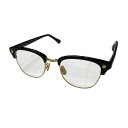 【中古】Porter Classic SMITH RIVET COLLECTION 眼鏡 フレーム:ブラック レンズ:クリア サイズ:48□20-147 【30...