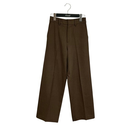 【中古】BEAUTY&YOUTH バックゴムワイドストレートパンツ -ウォッシャブル- スラックス 1614-299-5675 ブラウン サイズ:S 【300725】(ビューティアンドユース) 【中古】BEAUTY&YOUTH バックゴムワイドストレートパンツ -ウォッシャブル- スラックス 1614-299-5675 ブラウン サイズ:S 【300725】(ビューティアンドユース)