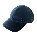 【中古】Maison Michelベロアキャップ ブラック サイズ:M【価格見直し】