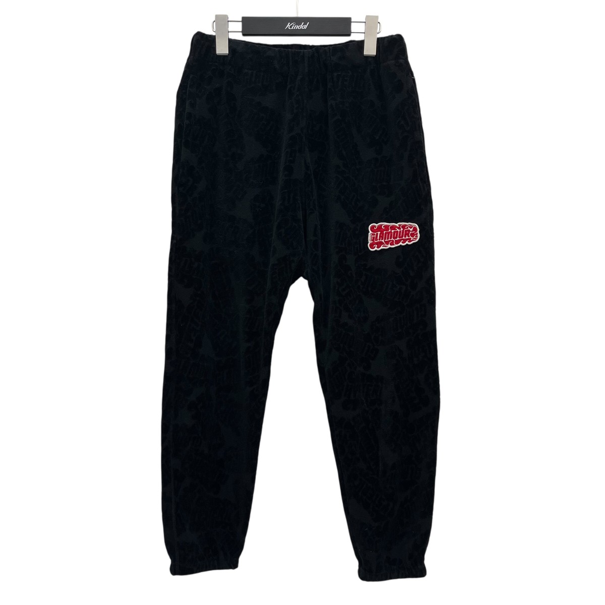 【中古】Hysteric Glamour　トラックパンツ 02243CP03 ブラック サイズ：S 【010825】（ヒステリックグラマー）