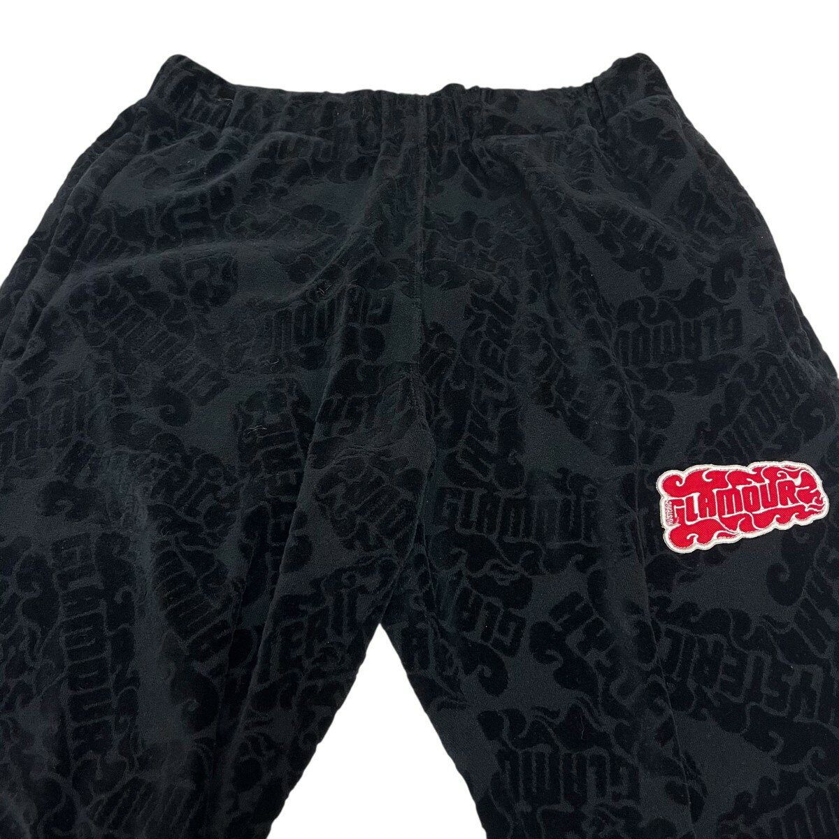 【中古】Hysteric Glamour　トラックパンツ 02243CP03 ブラック サイズ：S 【010825】（ヒステリックグラマー）