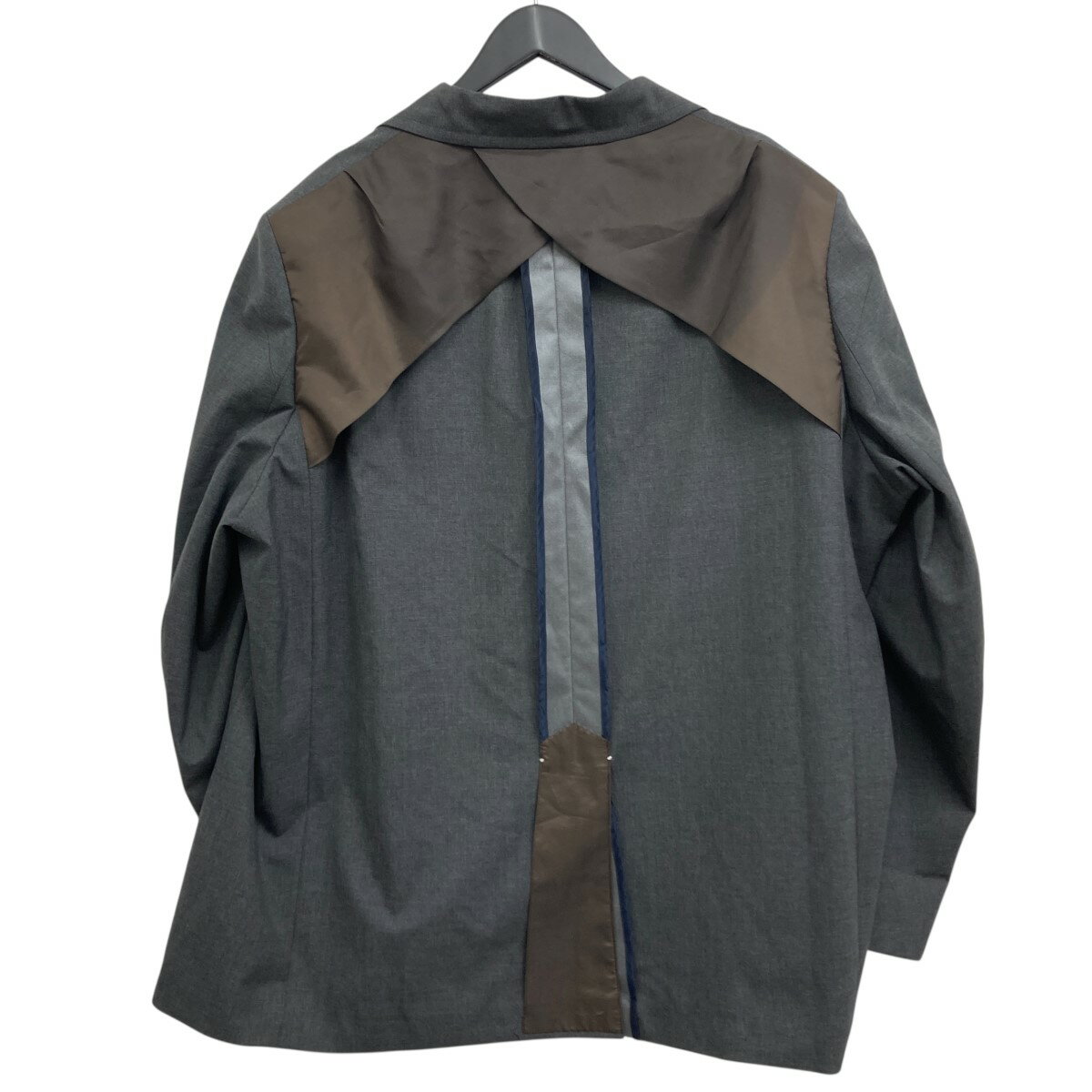 【中古】KOLOR　25SS テーラードジャケット グレー サイズ：2 【010825】（カラー）