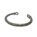 【中古】Saint Laurent Paris ノットバングル シルバー 【010825】(サンローランパリ)