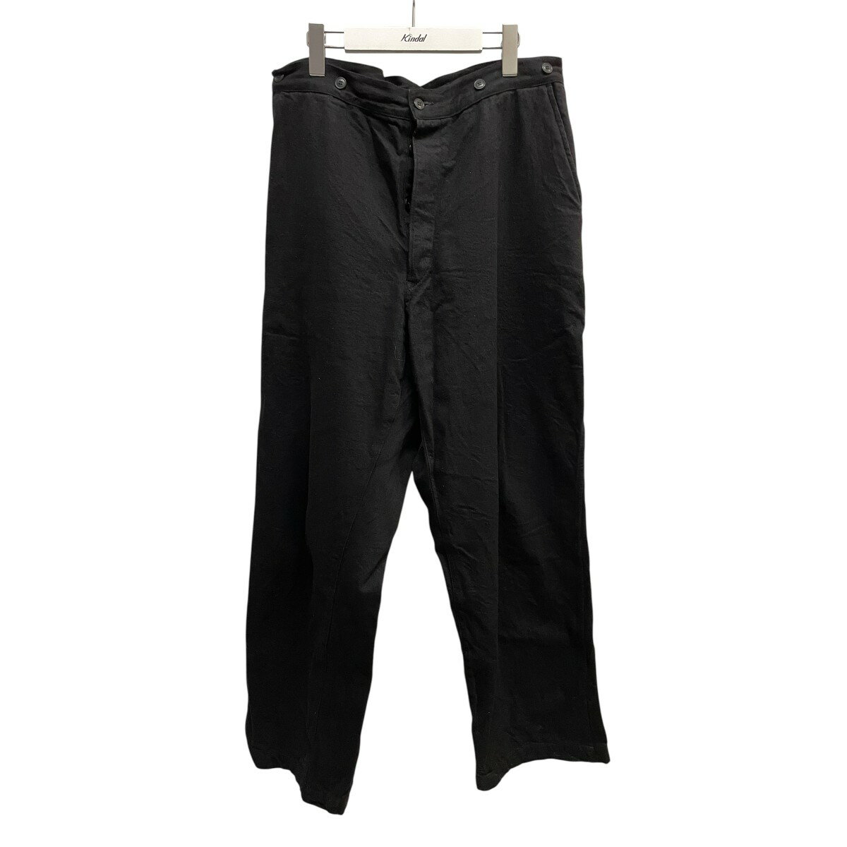 【タグ付新品試着のみ】コモリ　comoli デニムカーゴパンツ　サイズ３ タグ付新品試着のみ】コモリ comoli デニムカーゴパンツ サイズ3