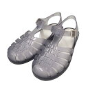 【中古】melissa クリアグルカサンダル 32408 6008 ライトグレー サイズ:37 【020825】(メリッサ)