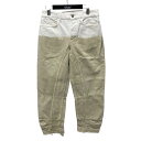 【中古】JIL SANDER 24AW デニムパンツ jo1ka0161 j46463 265 ベージュ×ホワイト サイズ:36 【020825】(ジルサンダー)