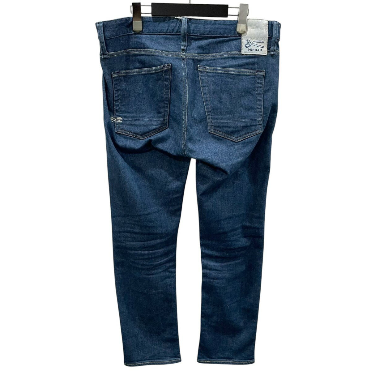 【中古】Denham　スキニーデニムパンツ BOLT SKINNY FIT ボルト スキニーフィット 01-14-11-11-011 インディゴ サイズ：W34 【020825】（デンハム）