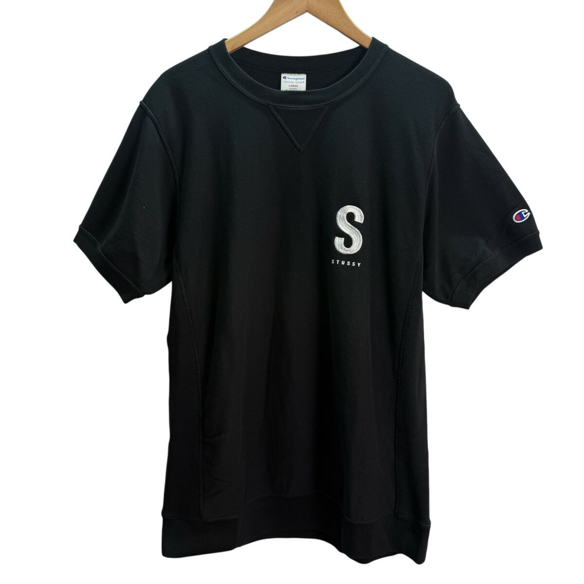 Stüssy ステューシーブラック 黒 半袖トレーナー Lサイズ 楽天市場】ステューシー 半袖 スウェットの通販