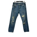 【中古】LEVI’S VINTAGE CLOTHING 1966 501 jeans Customized パンツ PC9-66466-0007 インディゴ サイズ:29/32 【040825】(リーバイスヴィンテージクロージング)