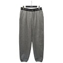 【中古】ALEXANDER WANG ウエストロゴイージーパンツ グレー サイズ:S 【040825】(アレキサンダーワン)
