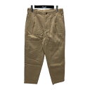 【中古】MORRIS&SONS プリーツテーパードパンツ 1PTAPERED24A1 ベージュ サイズ:1 【040825】(モリスアンドサンズ)