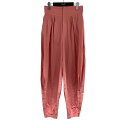 【中古】MAISON SPECIAL ベルテッドパンツ 21211465408 ライトピンク サイズ:36 【040825】(メゾンスペシャル)
