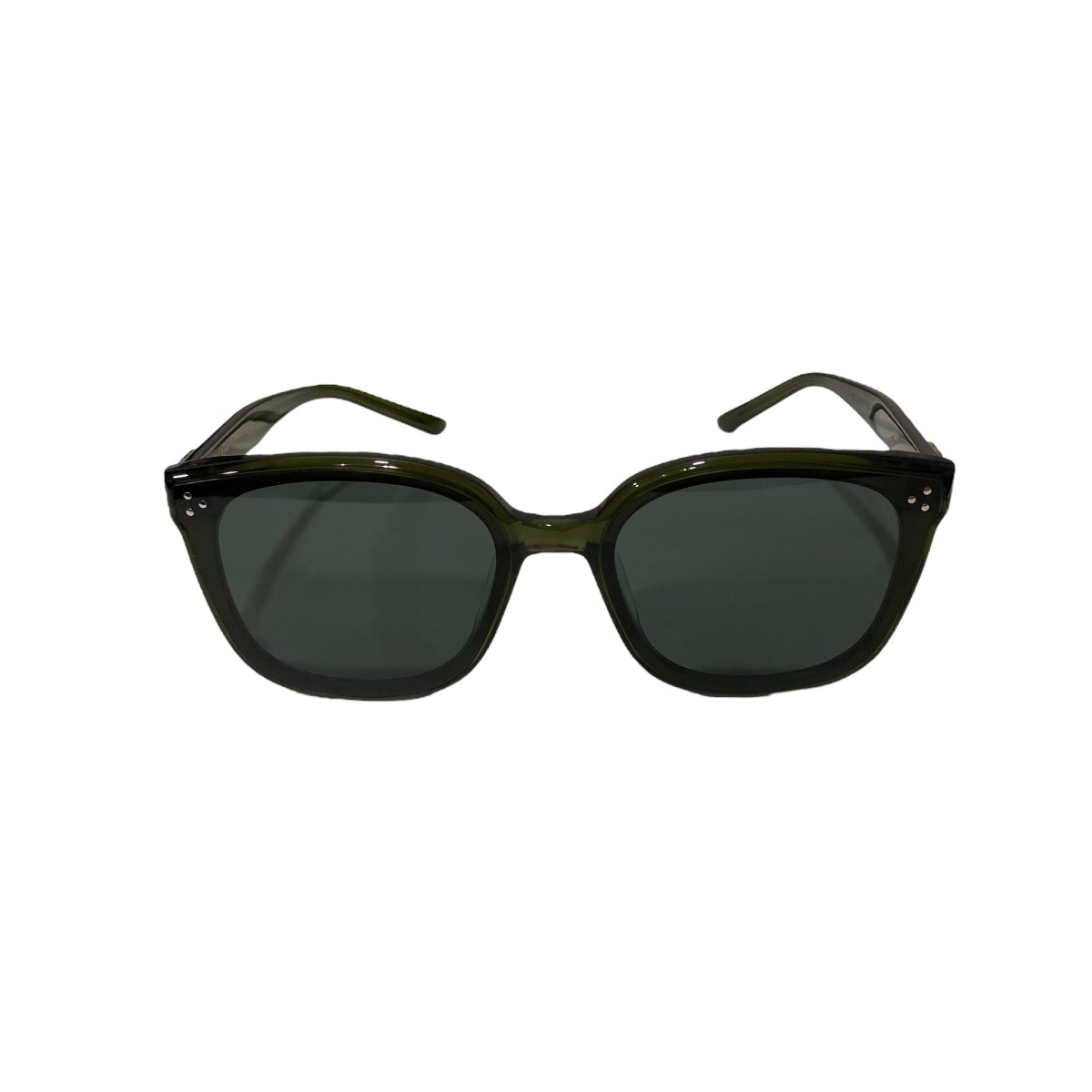 【中古】GENTLE MONSTERサングラス BY-KC2 オリーブ サイズ：63□16-147【価格見直し】