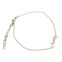 【中古】Saint Laurent Paris カサンドラブレスレット シルバー 【050825】(サンローランパリ)