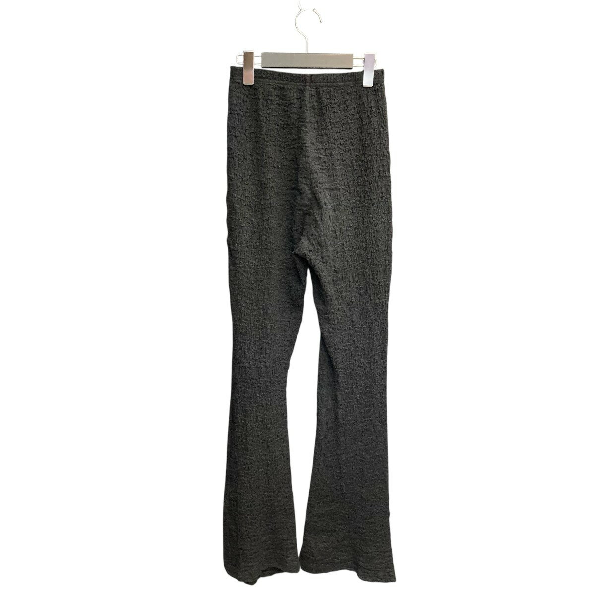 【中古】MAISON SPECIAL　ジャガードストレッチフレアパンツ レギンスパンツ 21221465114 ブラック サイズ：FREE 【050825】（メゾンスペシャル）