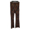 【中古】TOGA PULLA 23AWPrint Jersey Pants 総柄 パンツ TP32-JF236 ブラウン サイズ:36 【060825】(トーガプルラ)