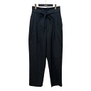 【中古】ELIN オックスウエストボウパンツ スミクロ サイズ:38 【050825】(エリン)