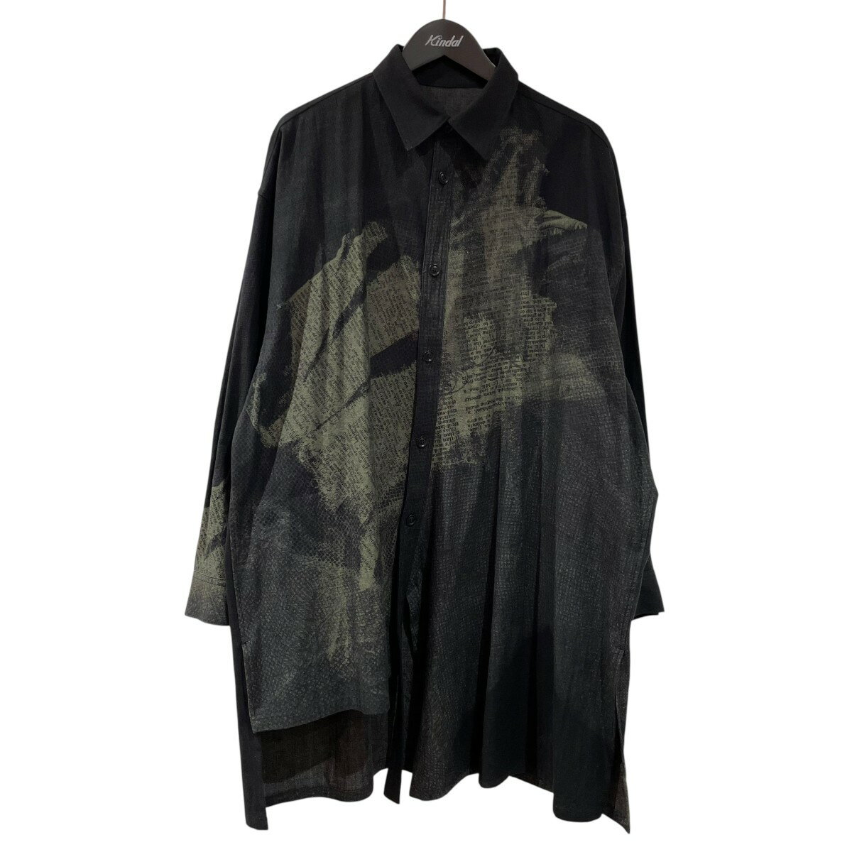 【中古】Y’sコットンシャツ YE-B11-021 ブラック サイズ：2【価格見直し】