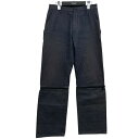 【中古】MIU MIUデニムパンツ ブラウン サイズ:46【価格見直し】