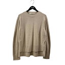 【中古】’S Max Mara クルーネックニット ベージュ 【080825】(エスマックスマーラ)