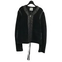【中古】TAKAHIROMIYASHITA TheSoloIst. 「SAMPLE品 zip up collarless liner jacket.」 ライナージャケット sj.0019AW17 ブラック サイズ:46 【110825】(タカヒロミヤシタザソロイスト)