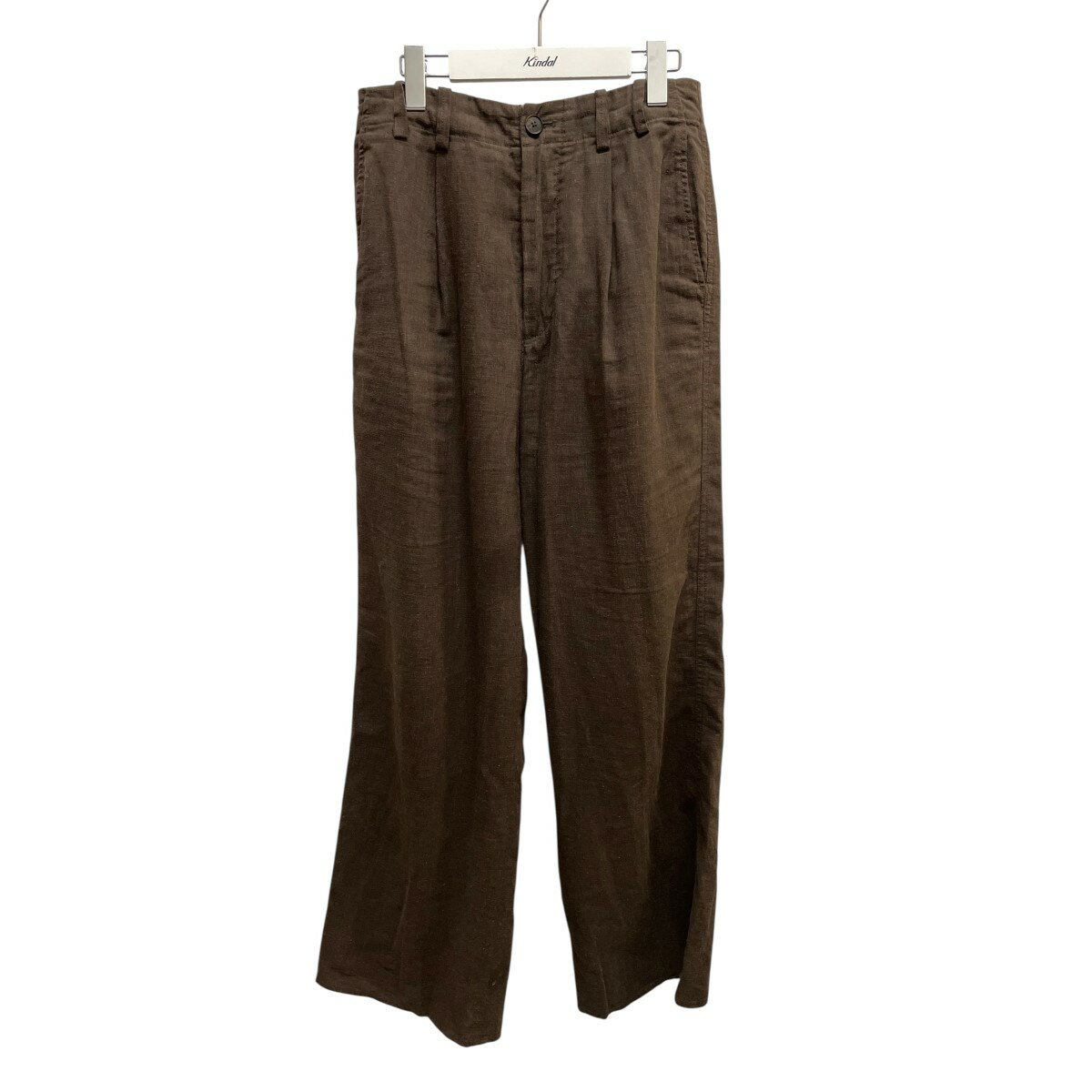 【中古】Spick and Span パンツ 25-030-200-8110-2-0 ブラウン サイズ:40 【120825】(スピック アンド スパン)
