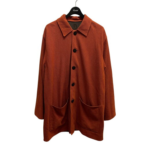 【中古】Cale 22SS COTTON LINEN HALF COAT コート C221U03C01 オレンジ サイズ:5 【120825】(カル) 【中古】Cale 22SS COTTON LINEN HALF COAT コート C221U03C01 オレンジ サイズ:5 【120825】(カル)