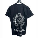 【中古】CHROME HEARTS LAS VEGAS EXCLUSIVE HORSESHOE S/S TEE ラスベガス限定ホースシュープリントTシャツ ブラック サイズ:S 【120825】(クロムハーツ)