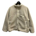【中古】Gymphlex BOL COZY LIGHT BOA BLOUSON ボアジャケット GY-A0249 ベージュ サイズ:14 【130825】(ジム...